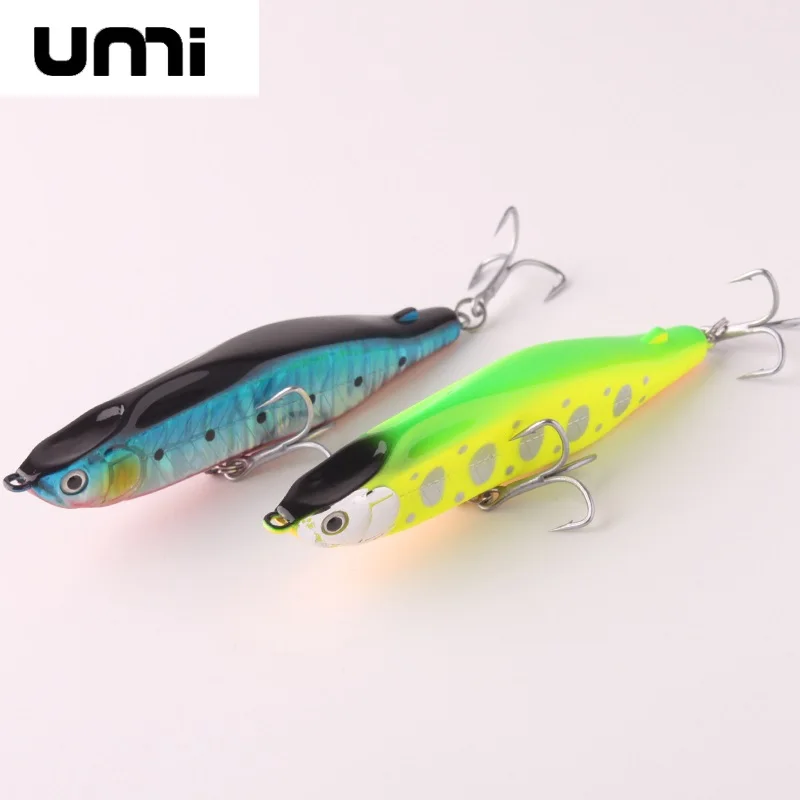 Umi 1 шт. тонущий карандаш 85 мм/95 мм 13,4 г/18,4 г искусственная приманка жесткий культер окунь приманки воблеры для ловли щуки спиннинг Stickbait Umi 1 шт. тонущий карандаш 85 мм/95 мм 13,4 г/18,4 г искусственная приманка жесткий культер окунь приманки воблеры для ловли щуки спиннинг Stickbait