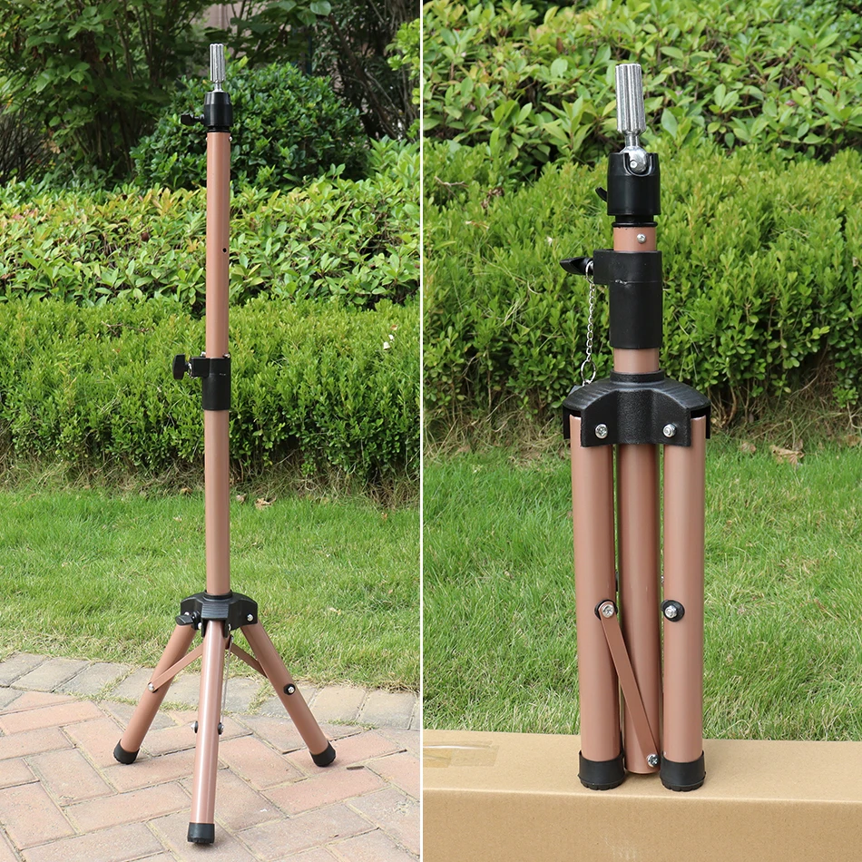 Adjustable Wig Stand Mannequin Head Tripod