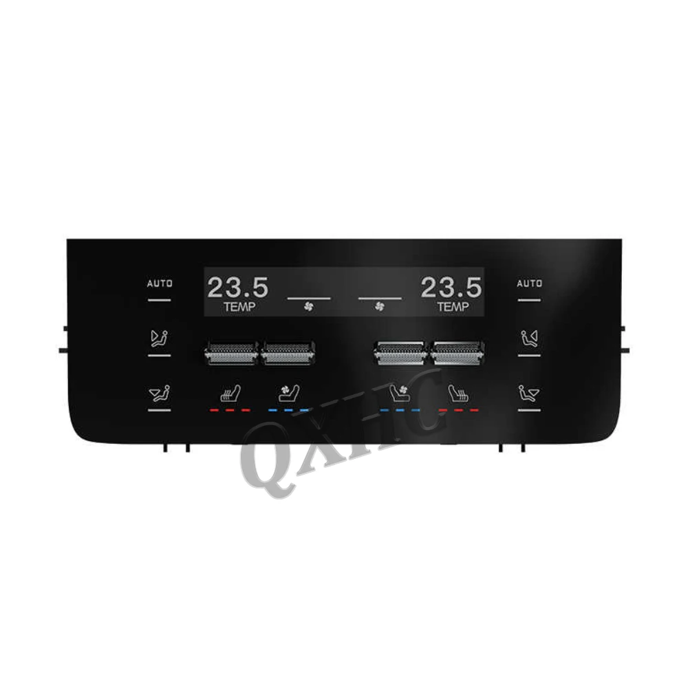 لوحة تحكم التيار المتردد الرقمية مشغل وسائط متعددة للسيارة لبورشه كايين 2024 لوحة مناخ مكيف الهواء الخلفي