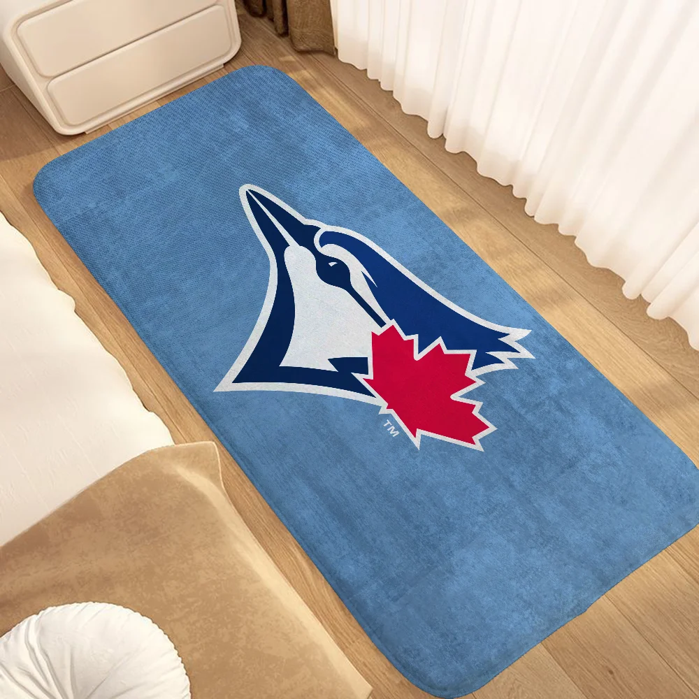 Entrance Mat for Hallway on the Floor Toronto Blue Jays Carpet in the Bedroom Rug Front Door Mat Kitchen Rugs Customized Choice