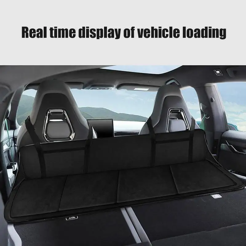 Car Rear Seat Mattress Extension Plate Car Back Seat Folding Bed Portable Car Travel Camping Mattress Foldable Back Seat Travel