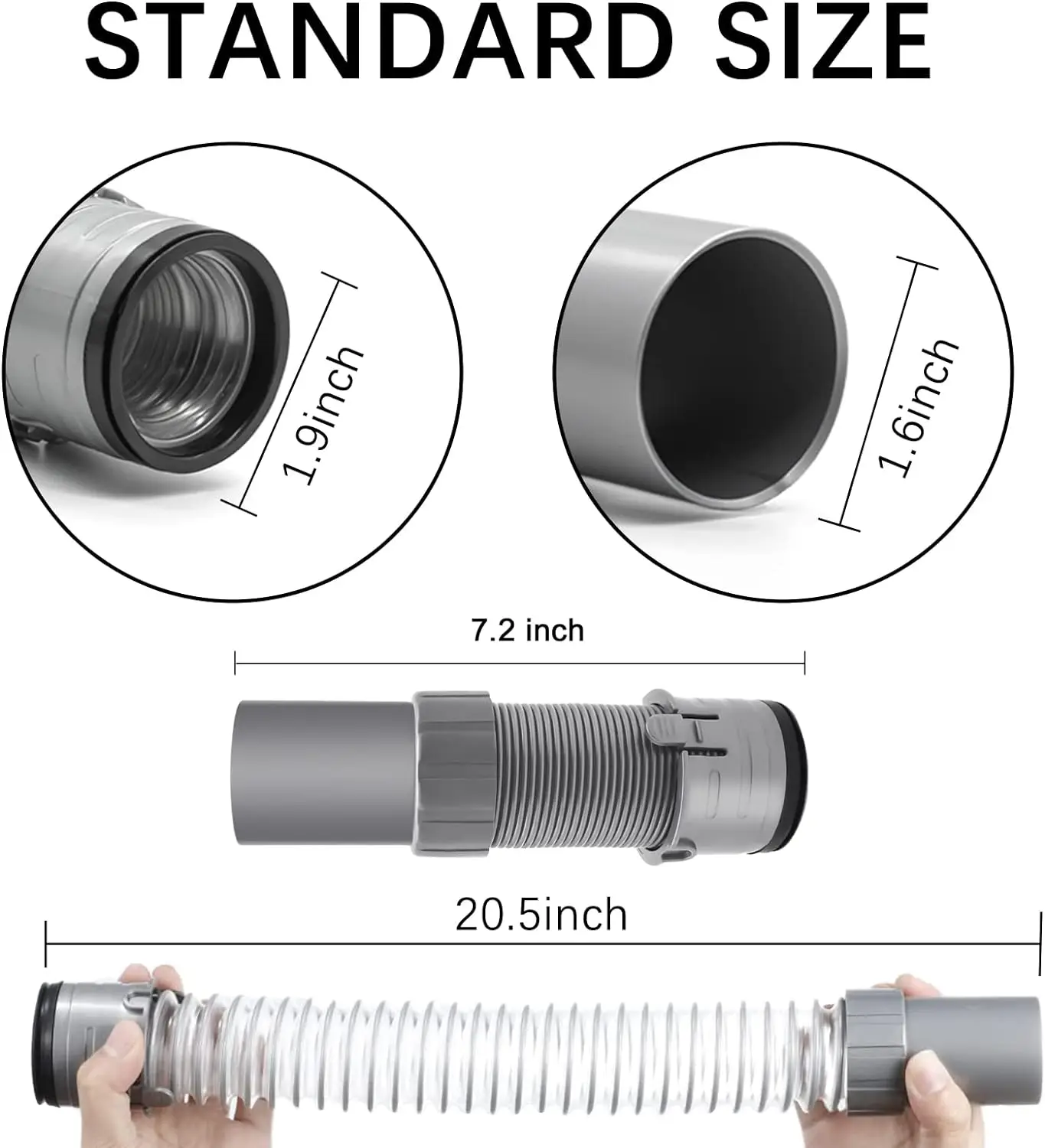 Schlauch für Shark Navigator Lift-Away NV350 NV351 NV352 NV356 NV356E NV357 UV440 NV360 NV60 NV42 NV22 Staubsauger, Teilenummer 193FFJ