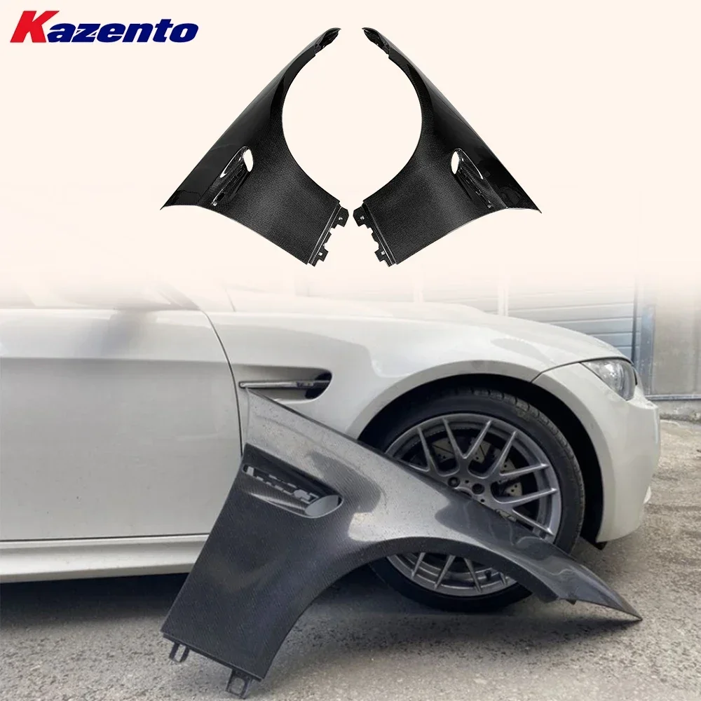 

For BMW E92 Real M3 OE Style Front Bumper Hood Fender Replacement Carbon Fiber