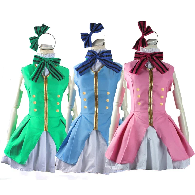 Anime Lovelive Cosplay Kostuum Liefde Live Start Dash Kosak Honoka Sonoda Umi Minami Kotori Outfit Volledige Set