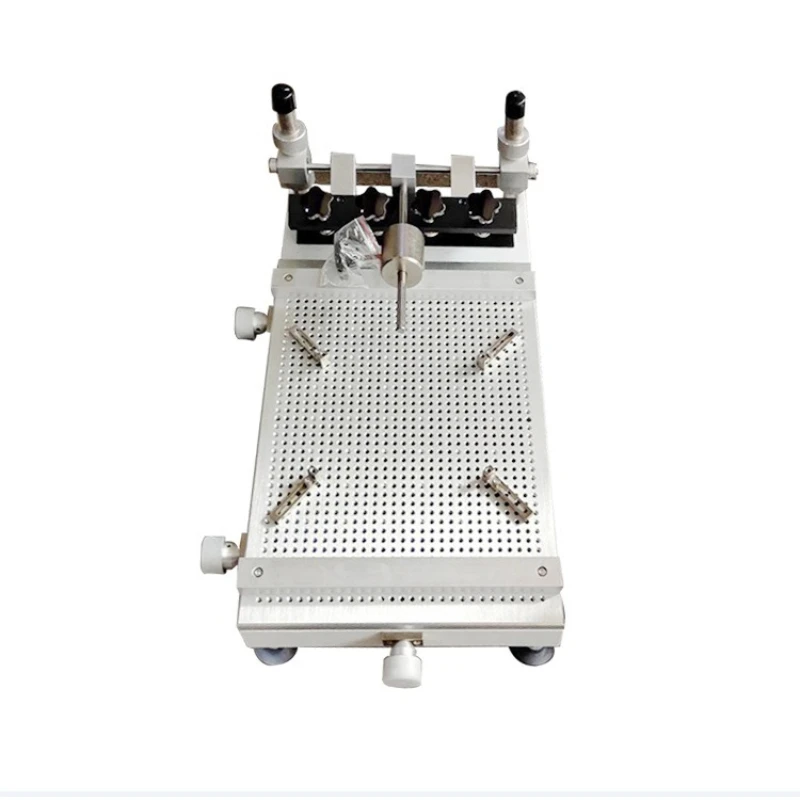 Small manual screen printing table Precision manual screen printing machine Solder paste red glue printing table