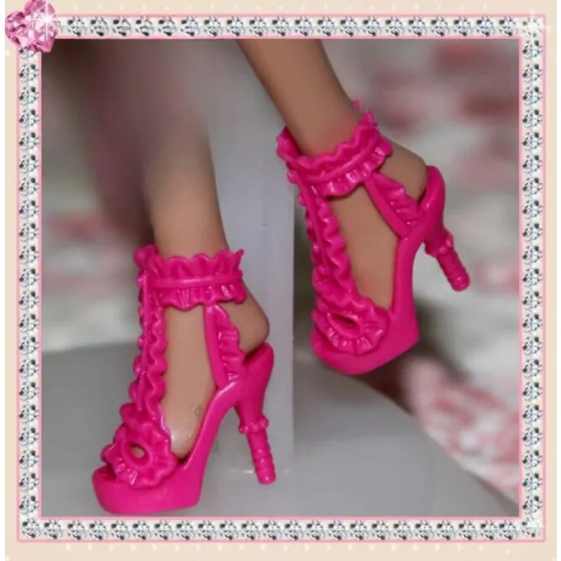 TA339 Doll shoes high heels flat feet shoes gifts accessories for your Bbie 1/6 scale dolls