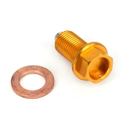 for Suzuki motorcycle RMZ250/DRZ400S/E/SM The oil drain screw  aluminium alloy  scrambling motorcycle  refit