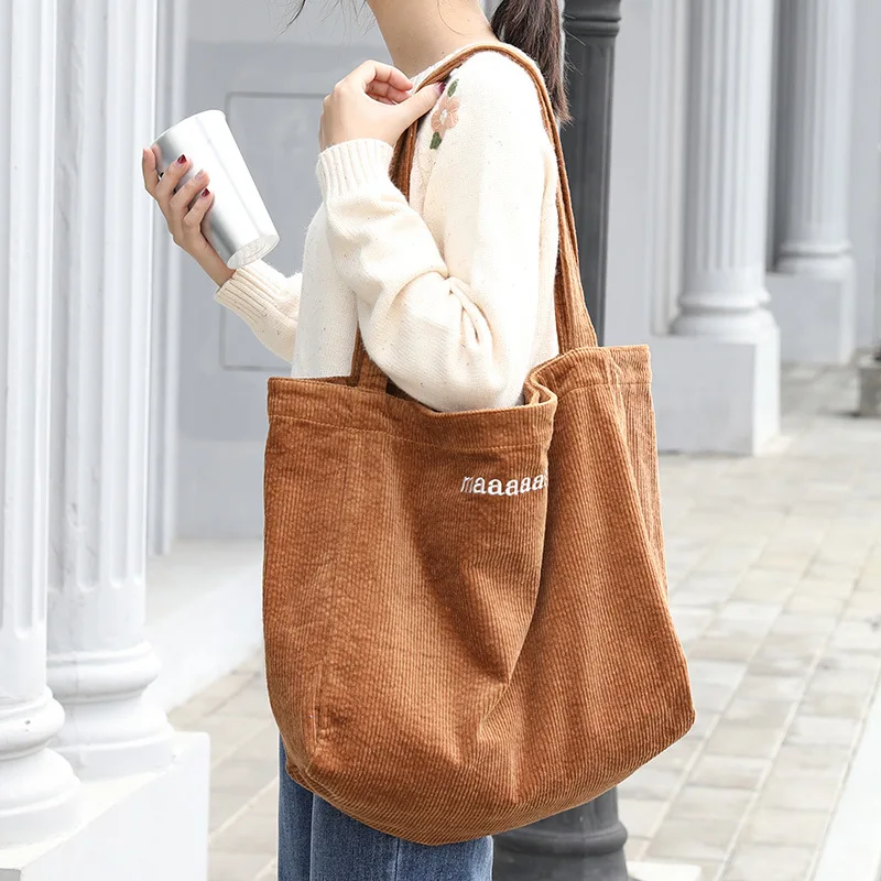 

Large Canvas Shoulder Bags for Women Designer Fashion Messenger Women's Handbags Solid Color Shopping Female Crossbody Bag