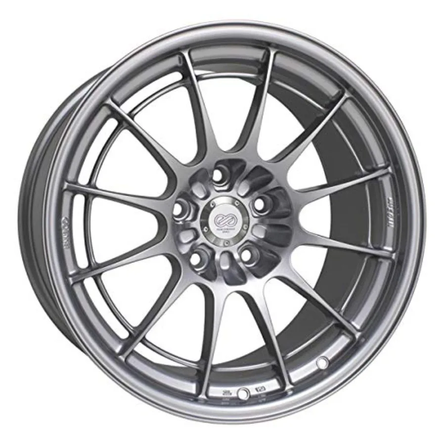 

18x9.5 NT03+M Silver Wheel Rim 5x114.3 5-114.3 5x4.5 18-9.5 ET40 for Performance SUVs Lightweight Alloy
