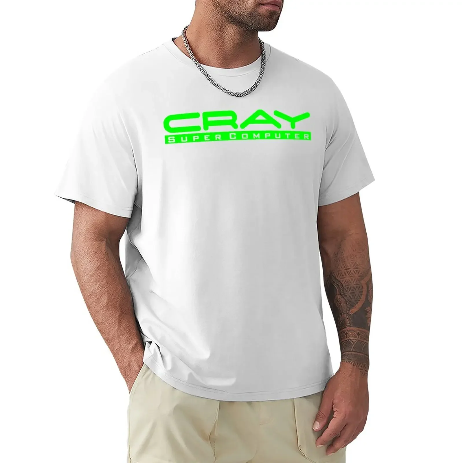 Cray Super Computer T-Shirt Short sleeve tee boys white t shirts sports fan t-shirts oversized t shirt plain black t shirts men