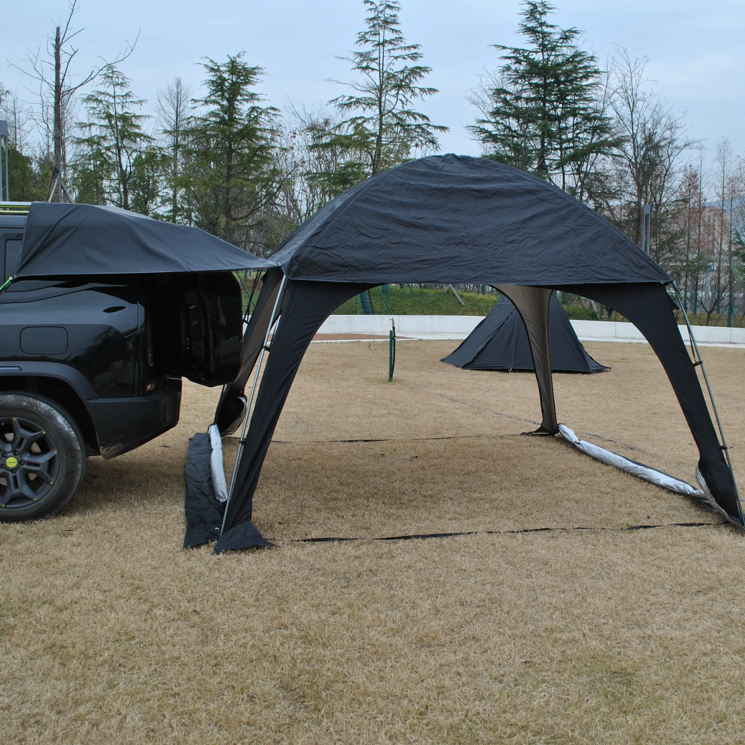 Easy Setup Portable Outside Canopy Tent,Camping Car Tent For Parties, Camping, Beach, Garden,  Sun Shelter for Beach, Sports