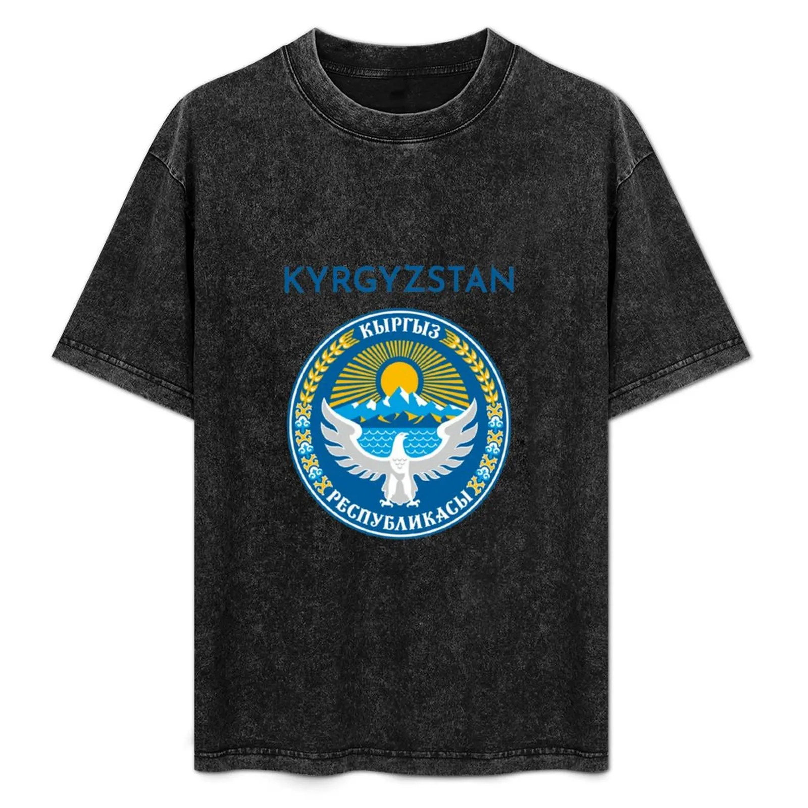 

Kyrgyzstan T-Shirt Fashion Print Casual Short Sleeve