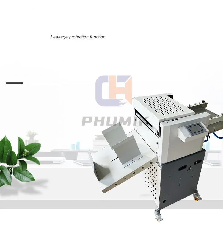 Macchina automatica per piegare e tagliare la carta autoadesiva multifunzionale Macchina automatica per semicolon con numeri