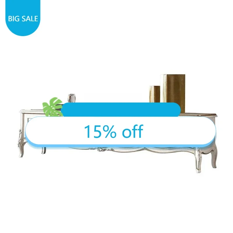 

Тумба под телевизор из массива дерева в стиле французского лёгкого люкса, резной шкаф для хранения в европейском дворцовом стиле для гостиной