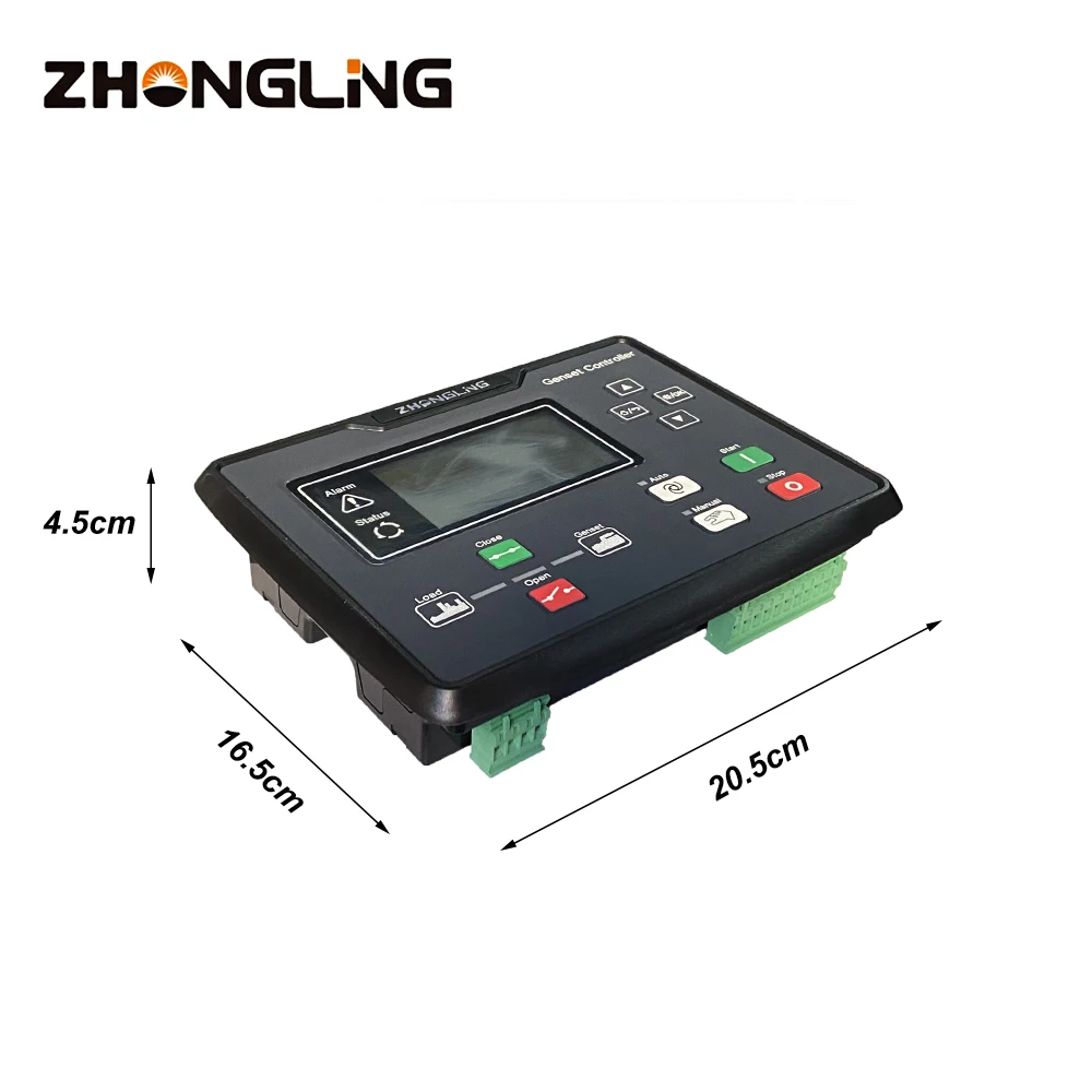 Replacement Smart Controller HQM6110N Electric Control Unit For Generators Synchronizing Control Panel Accessory For Generator