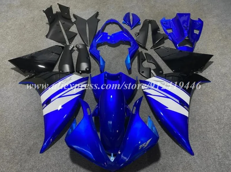 

4Gifts New ABS Motorcycle Fairings Kit Fit For YAMAHA R1 2009 2010 2011 09 10 11 Bodywork Set White Blue Black Custom