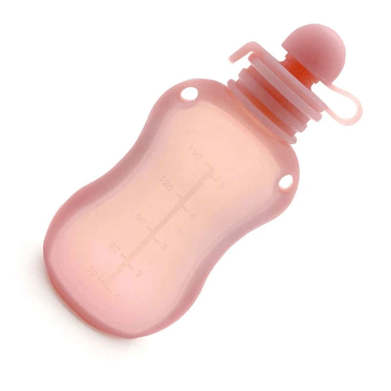 Easy Feeding and Storage Container Milk Bottle Reusable Silicone Baby Bag