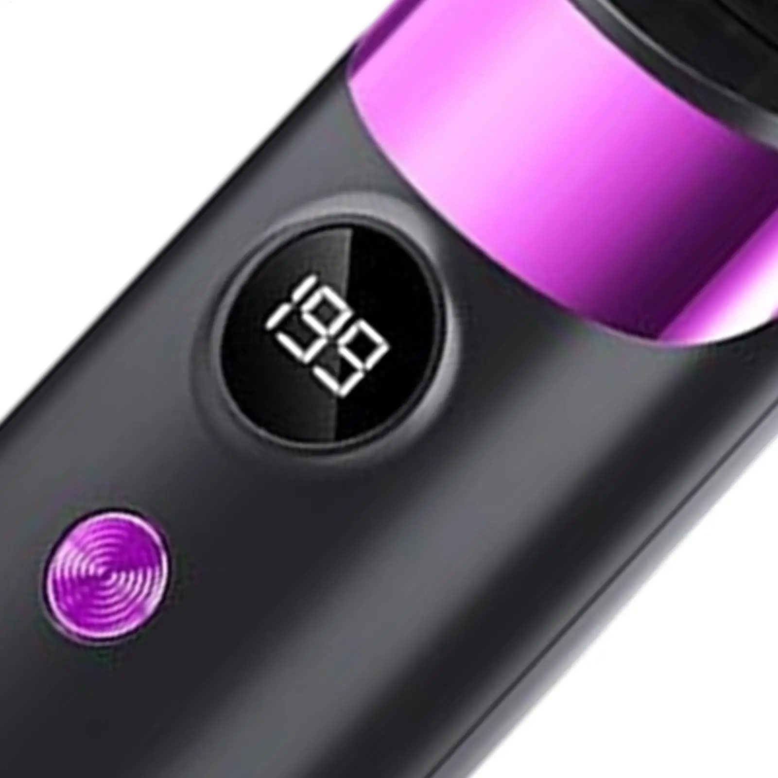 Haarglätterbürste, 4, temperaturverstellbar, schneller Styling-Kamm, wiederaufladbarer kabelloser Haarglätter für Reisen, Hotel, Wochenende