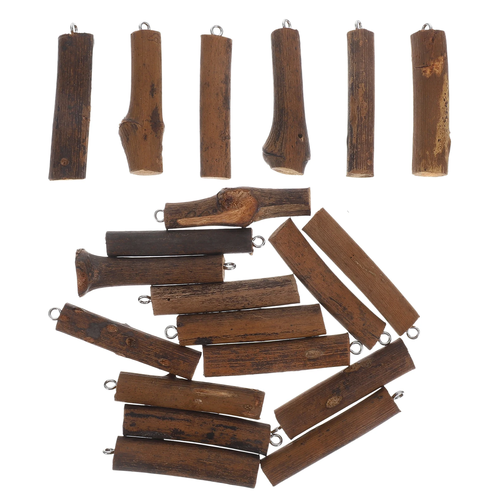 

20 Pcs Garland Nail Accessories Diy Wreath Supplies Dry Rattan Twig Dried Vine Autumn Decorations Stalk Woven Branch