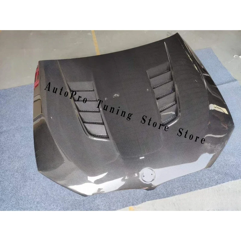 Top quality 5DepartmentF90Carbon Fiber Hoodf90Dry carbon engine coverVDry carbon products made with the hot press tank process s