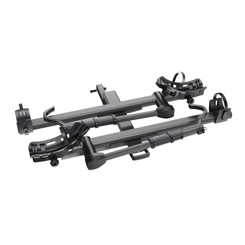 SOLE R Ramp 2 'Alloy Steel Foldable Bike Rack 60kg Load Bearing Outdoor Electric Bike Rack, Powder Coated Portable Trunk
