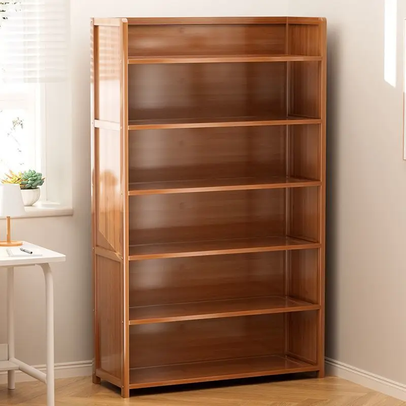 

Bookshelf Shelf Floor-to-ceiling household bookcase Multifunctional multi-layer children's and students' storage Living room Sim
