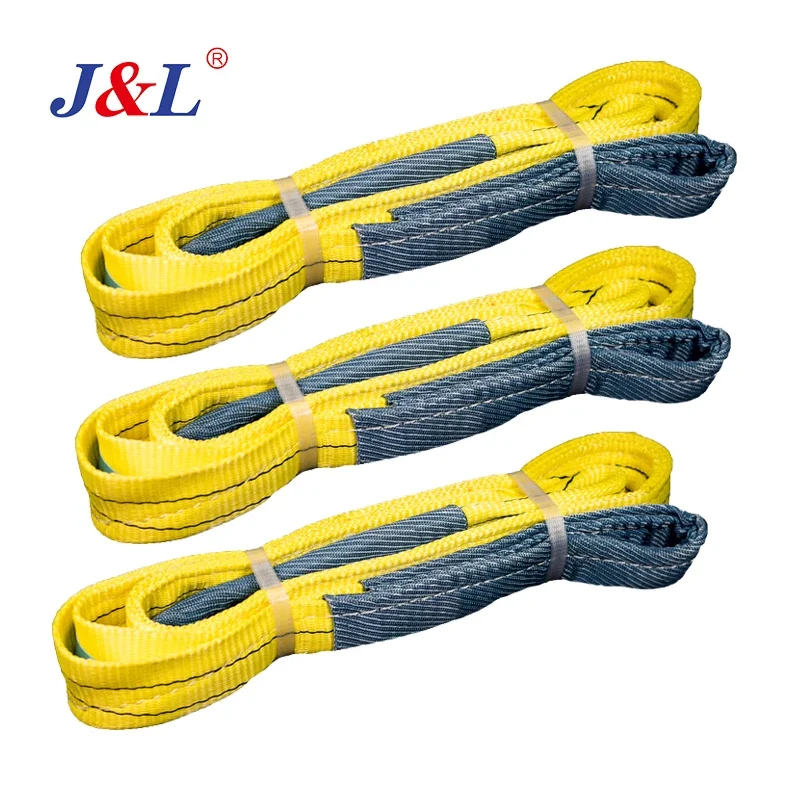 

JULI Polyester 1T~12T Webbing Sling OEM&ODM Factory Customized Web Sling For Lifting