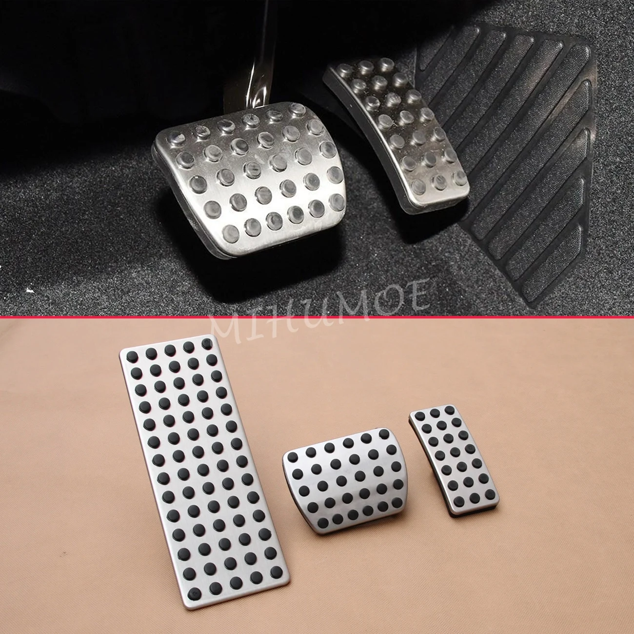 For Mercedes-Benz A B Class GLA GLB CLA EQA W177 W247 X247 H247 C118 H243 Footrest Foot Rest Dead Brake Gas Pedal Pad Cover Set