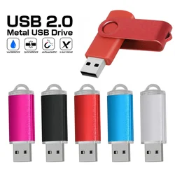 Clé USB en métal étanche, clé USB 128, clé USB, mémoire, clé USB, disque U, 4 Go, 32 Go, 16 Go, 64 Go, 2.0