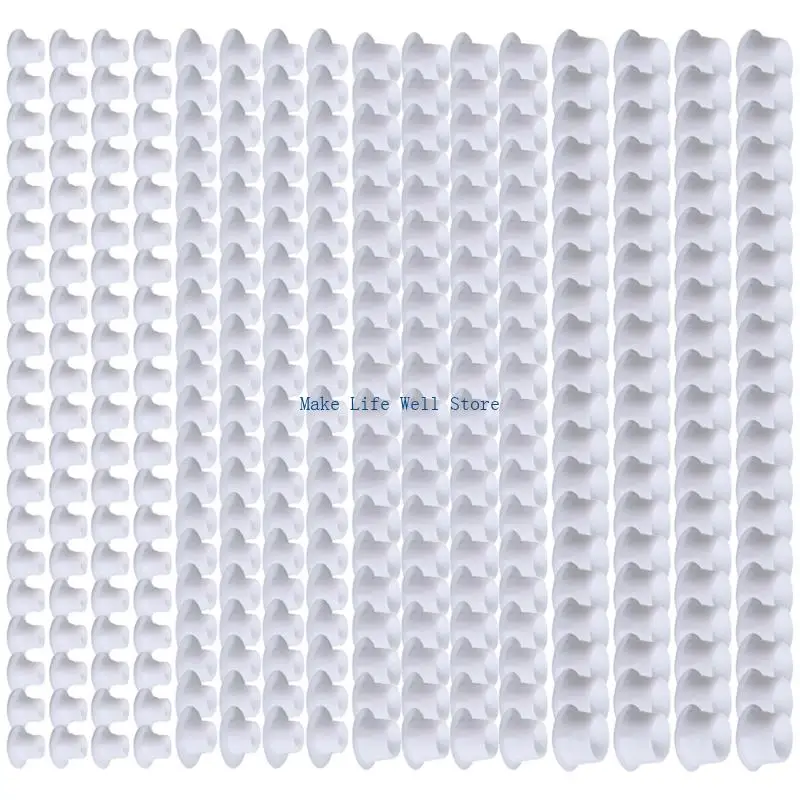  320Pcs Furniture Hole Caps 4 Sizes Plastic Cabinet Hinge Hole Covers Decoration Cap Plastic Hole Plugs Screw Cover