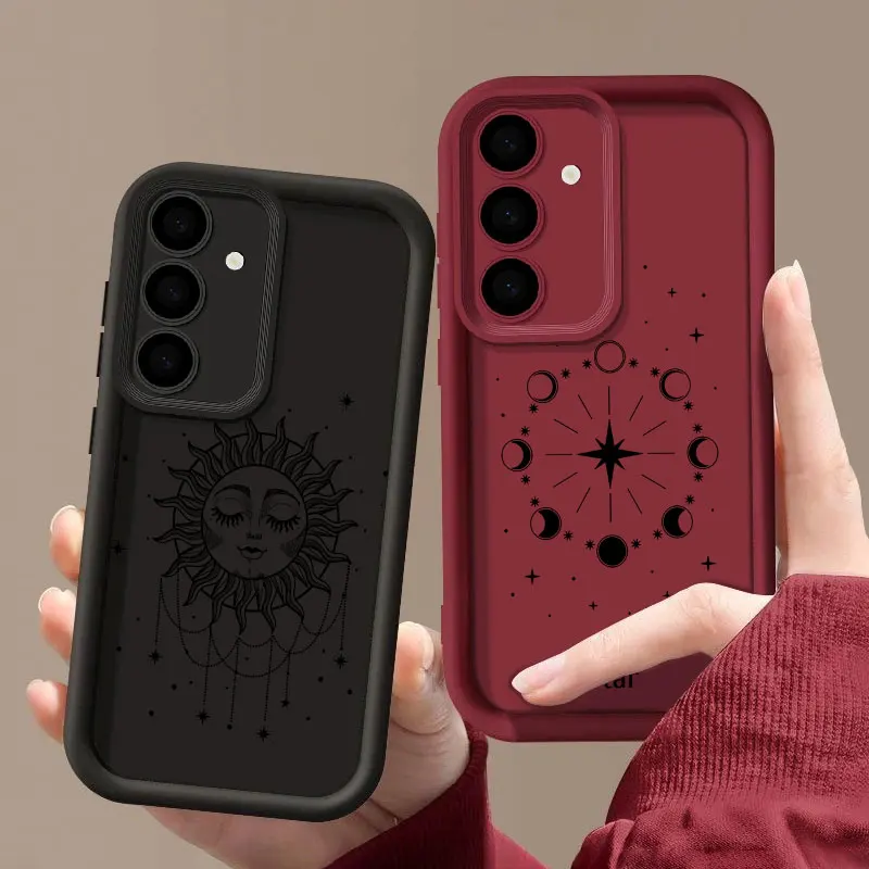 Tarot The Star Sun S26 Ultra Case For Samsung Galaxy S26 S25 S24 S22 S23 Ultra S21 Plus S20 S25 FE Camera Protection Soft Cover view 3