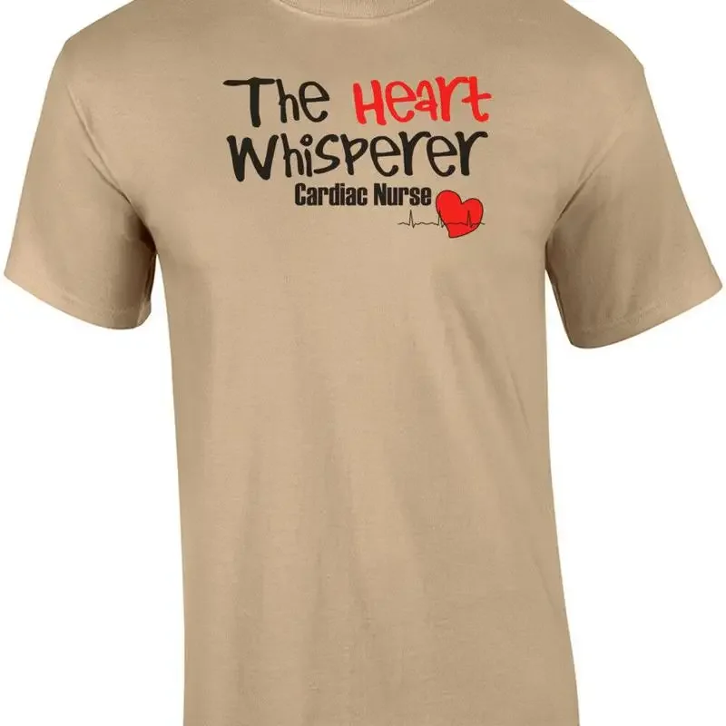 The Heart Whisperer Cardiac Nurse T-Shirt