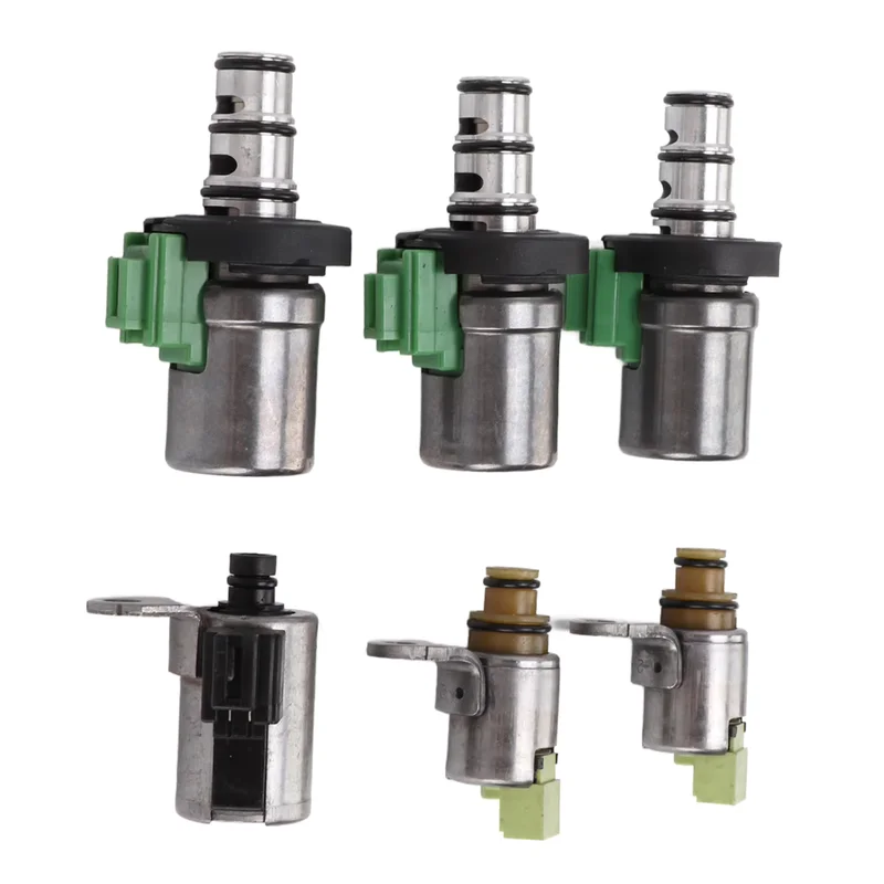 Suitable for Mazda car parts 4F27E transmission shift solenoid valve 6pcs transmission solenoid valve