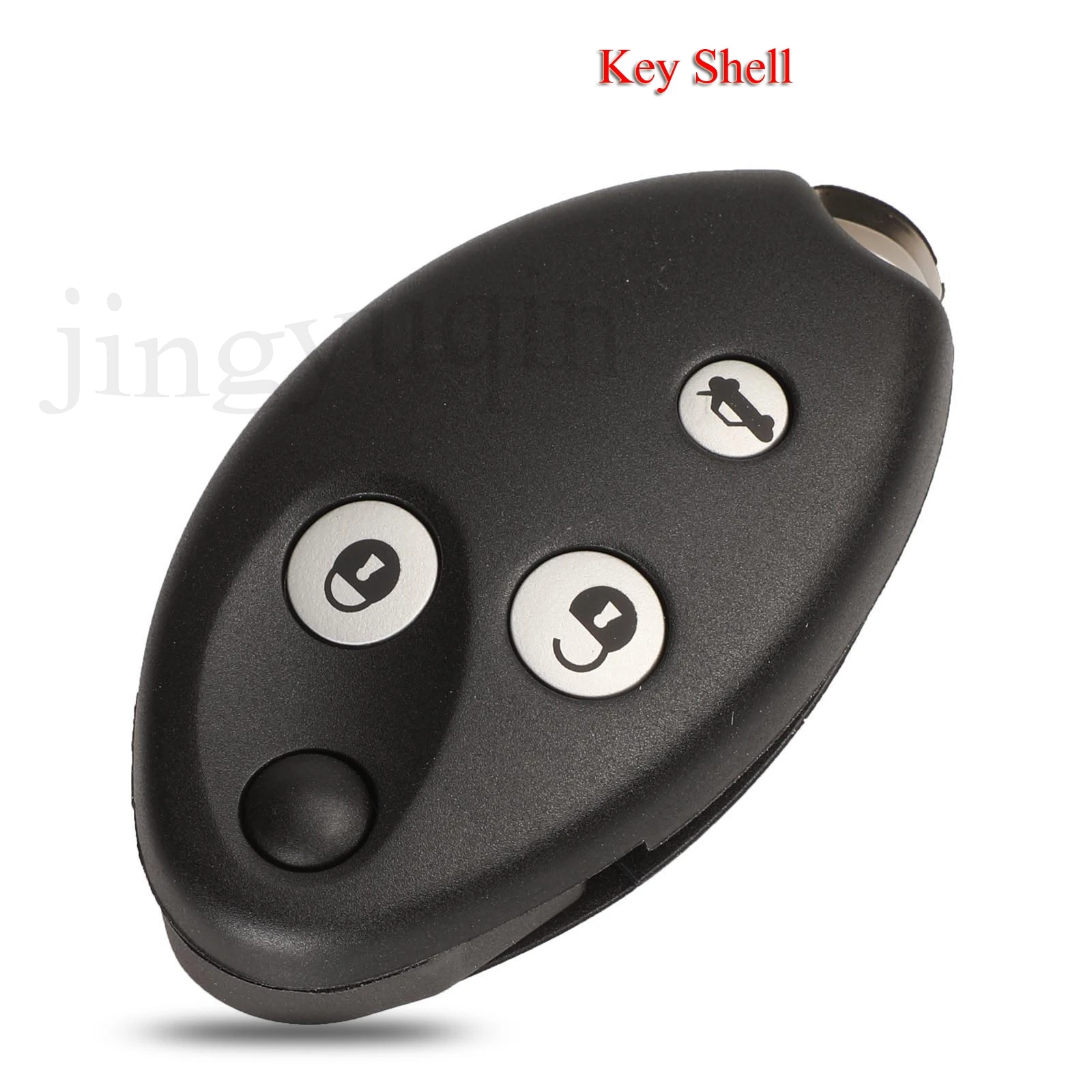 

jingyuqin Car Key Shell For Citroen Xsara C4 C5 3Buttons With SX9 Uncut Blade Replacement Remote Smart Car Key Fob Case Cover