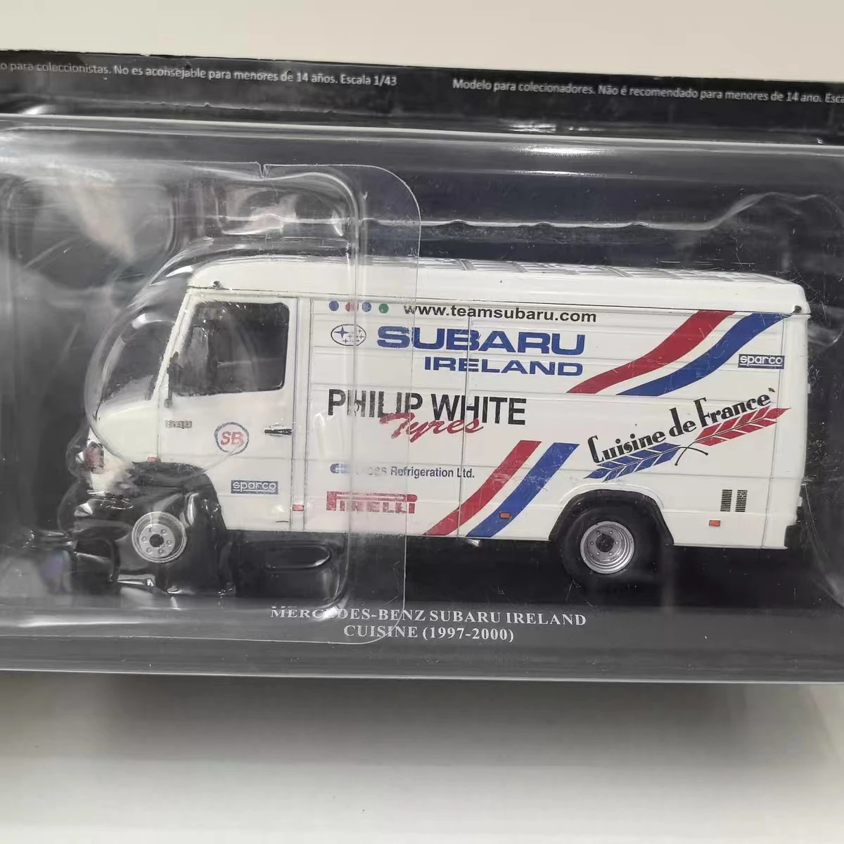 Diecast IXO 1:43 Scale BENZ SUBARU IRELAND Alloy Car Model
