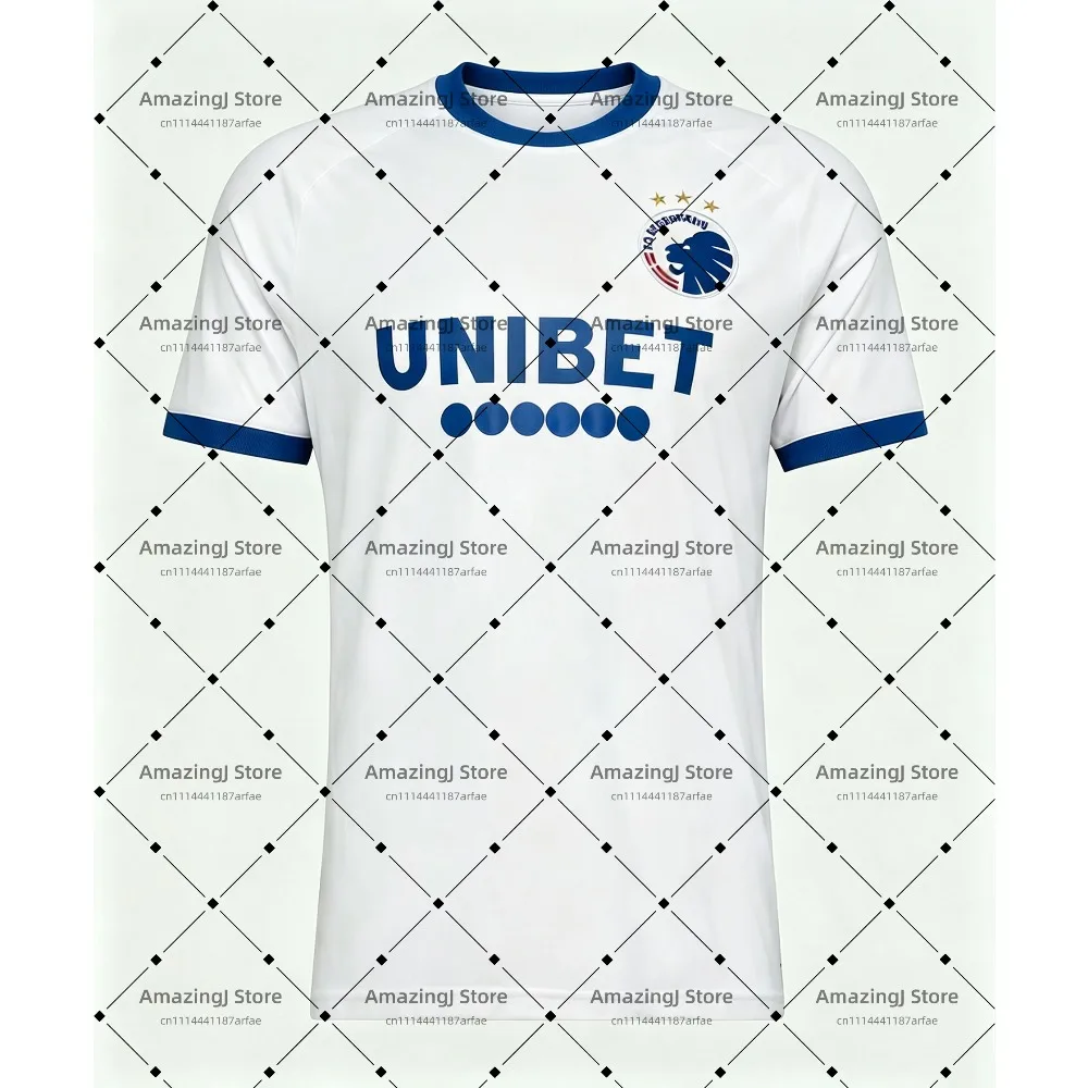 2026-27 Copenhagen Home and Away T-Shirt with 3D Digital Print, Comfortable and Breathable Sports Casual Top