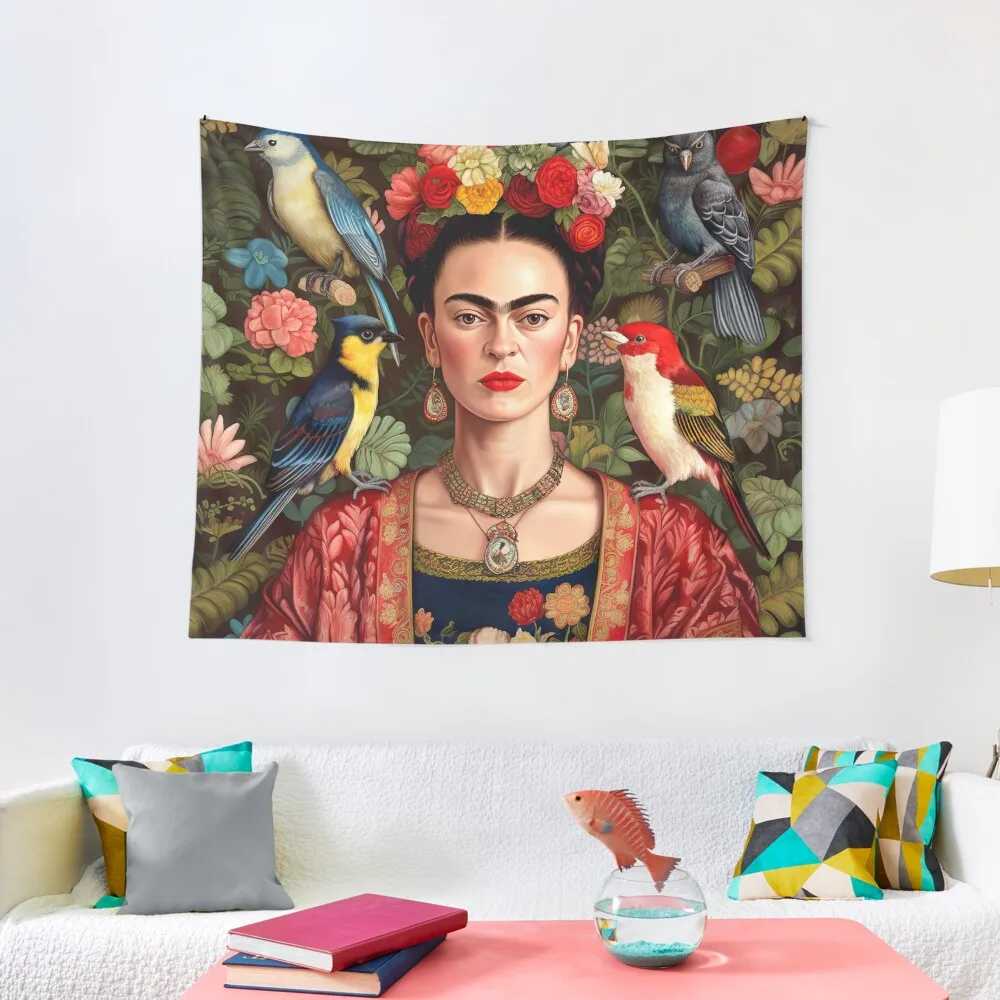 Frida Kahlo 7 Tapestry Decorative Paintings Things To Decorate The Room Home Decor Aesthetic Tapestry