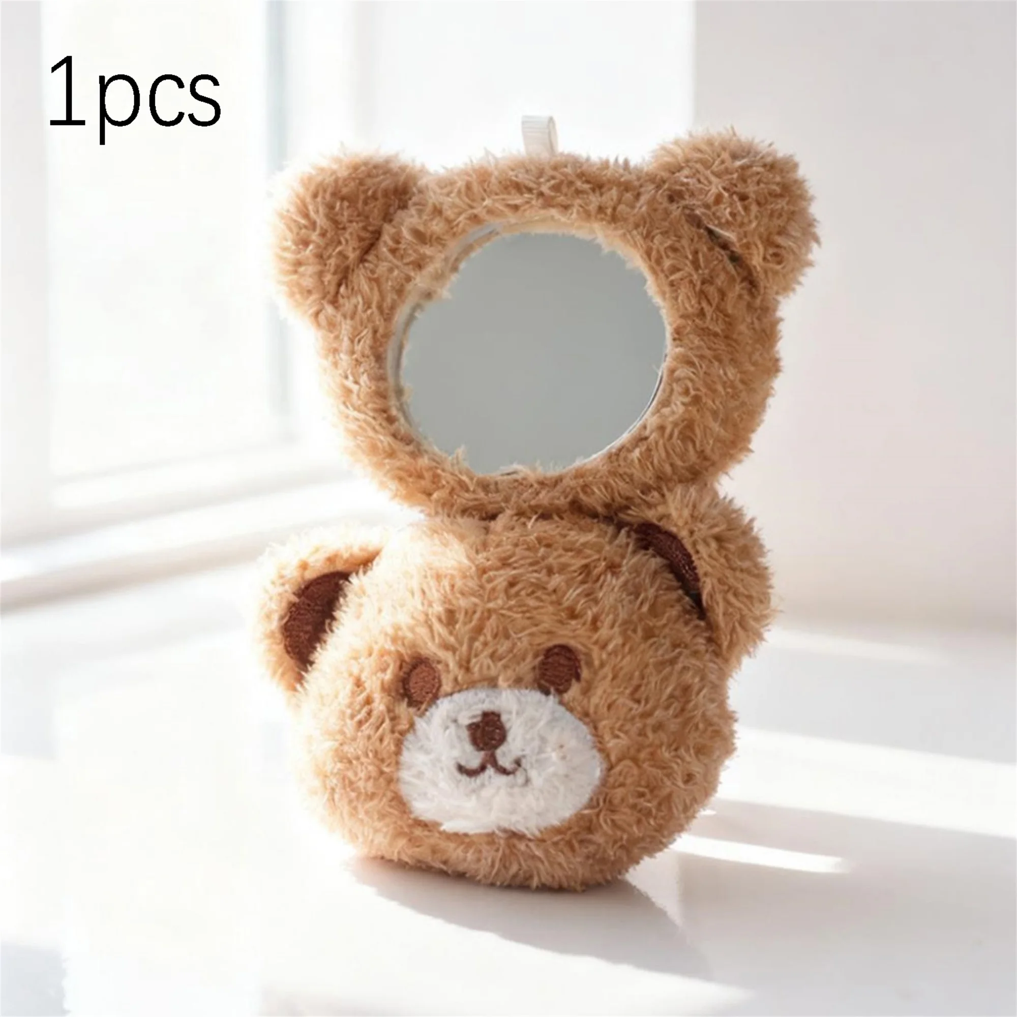 Cute Cat Cosmetic Mirror Compact Portable Travel Makeup Mirror for Girls and Women Small Size for On-the-Go Use