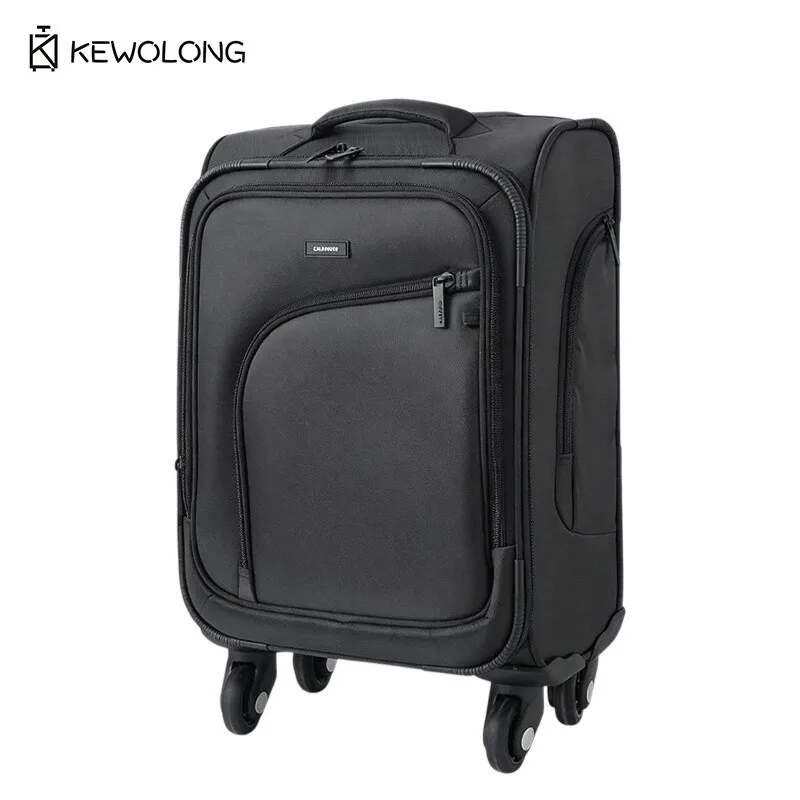 

19 Inch Oxford Business Luggage Silent Universal Wheel Wear Resistant Travel Trolley Case