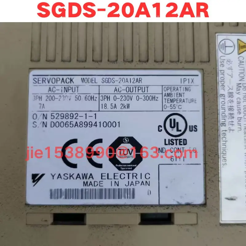 Used SGDS-20A12AR Normal Function Tested OK