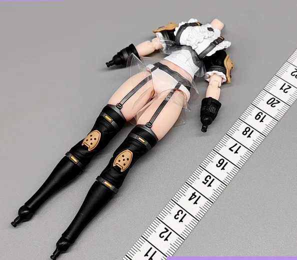 Snail Shell RA-02 1/12 Female Soldier Tactical Maid Body Model for 6''