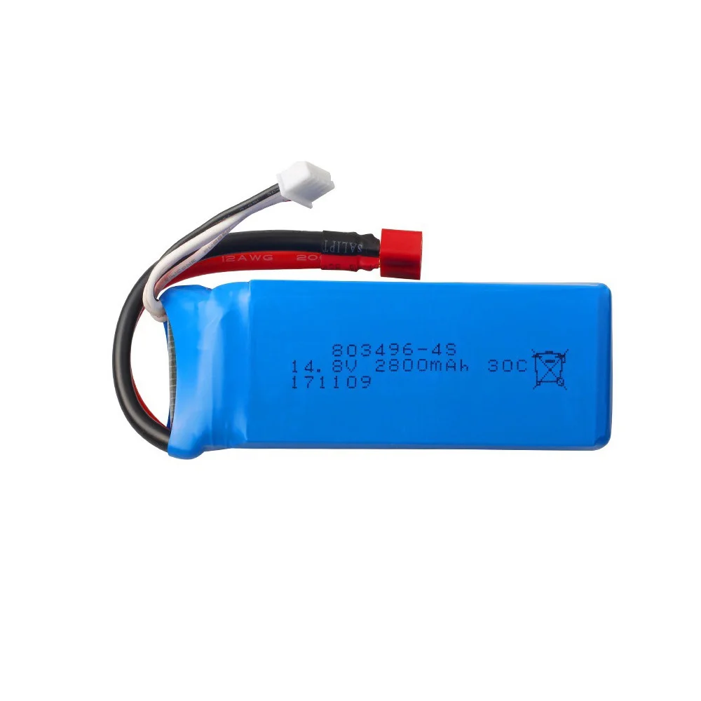 14.8V 2800mAh lipo battery for Feilun FT010 FT011 RC boat RC Helicopter Quadcopter 14.8 V 2800 mah Battery 30C toy battery parts