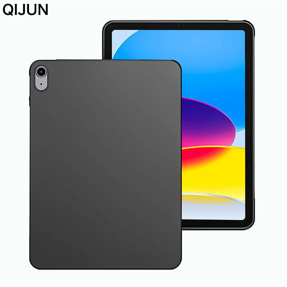 

for iPad Mini 6 8.3 Silicone Case Shockproof Full Cover Shell for Apple iPad Air 4 Air 5 10.2 9th 8th 10th 10.9 Case Pro 11 12.9