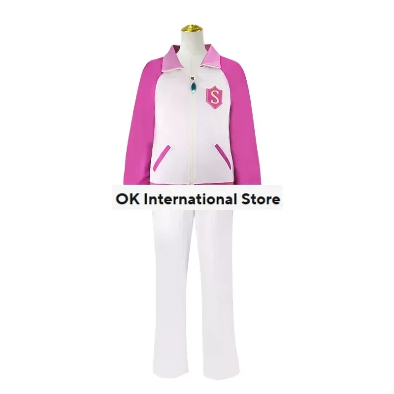 Nijino Yume Nanakura Koharu Sakuraba Sportswear Jacket Anime Cosplay Costume Set Season 1 Training School Uniform Team Uniforms image 3