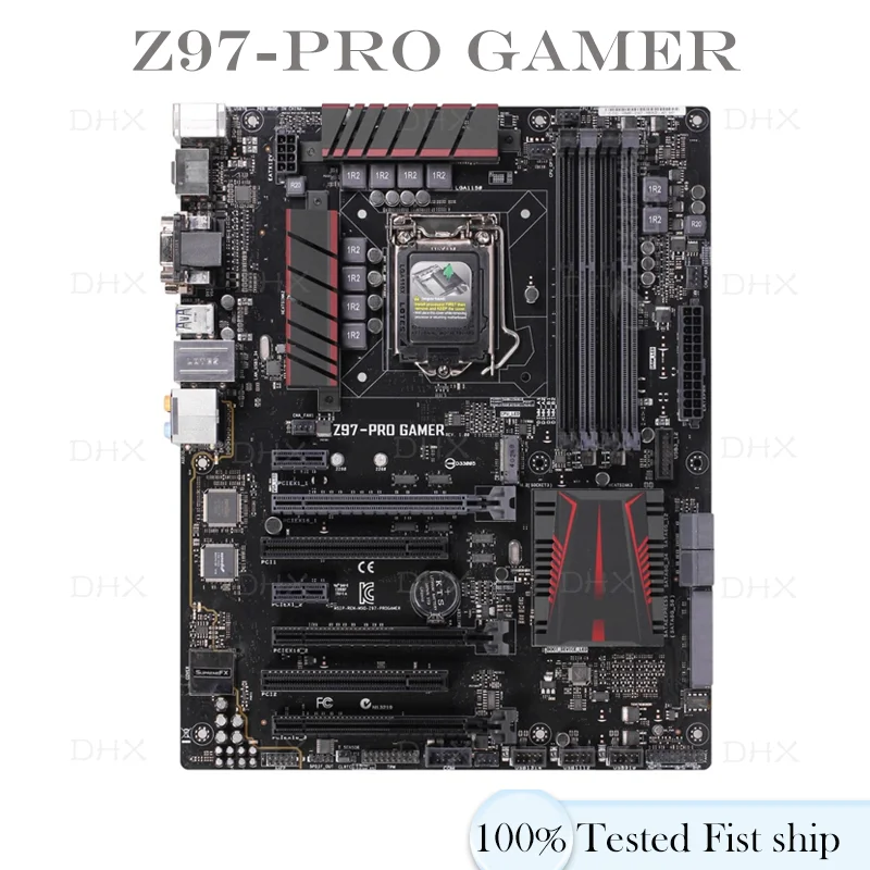 For ASUS Z97-PRO GAMER Motherboard 32GB M.2 PCI-E3.0 LGA 1150 DDR3 ATX Z97 Mainboard 100% Tested Fully Work be shipp quickly DH