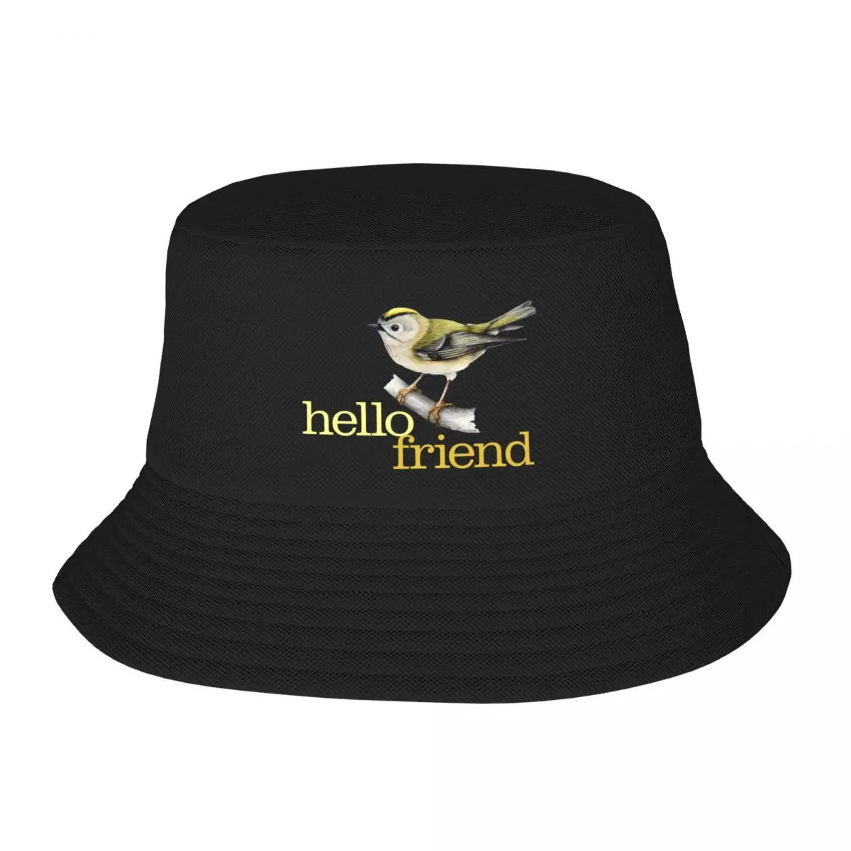 

hello friend Bucket Hat beach hat Fashion Beach Golf Hat Man Elegant Women's Hats Men's