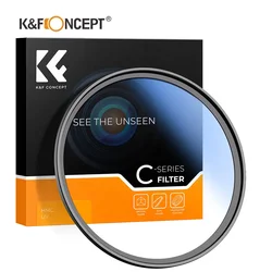 K&F Concept MC UV Protection Filter Ultra Slim Optics with Multi Coated 37mm 49mm 52mm 58mm 62mm 67mm 77mm 82mm For Camera Lens