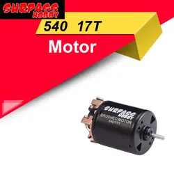 SURPASS HOBBY 540 17T Brushed Motor Balck for 1/10 HSP HPI Tamiya WLtoys RC Car