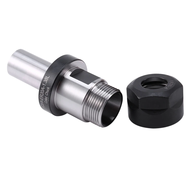 Chuck ferramenta titular c3/4-er20-1.38l, para processamento de metais, acessórios para trabalhar madeira, novo, 2 peças