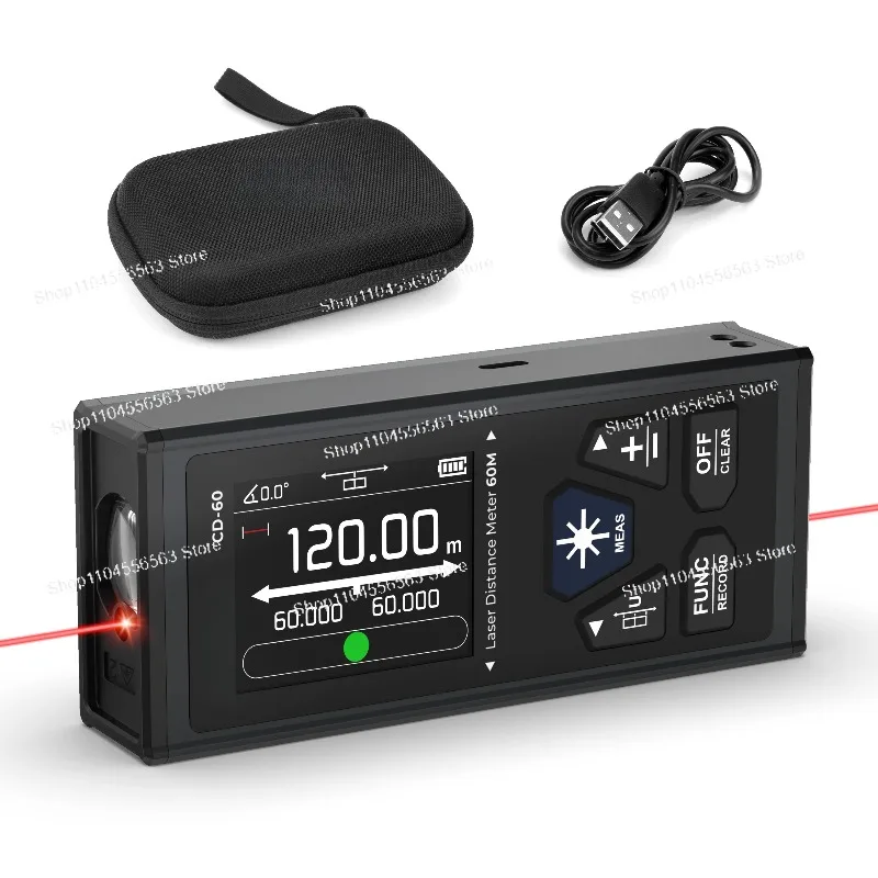 CD-60  Distance Meter Sensor, High-Precision Digital Rangefinder, Ideal for Hunting Measurement